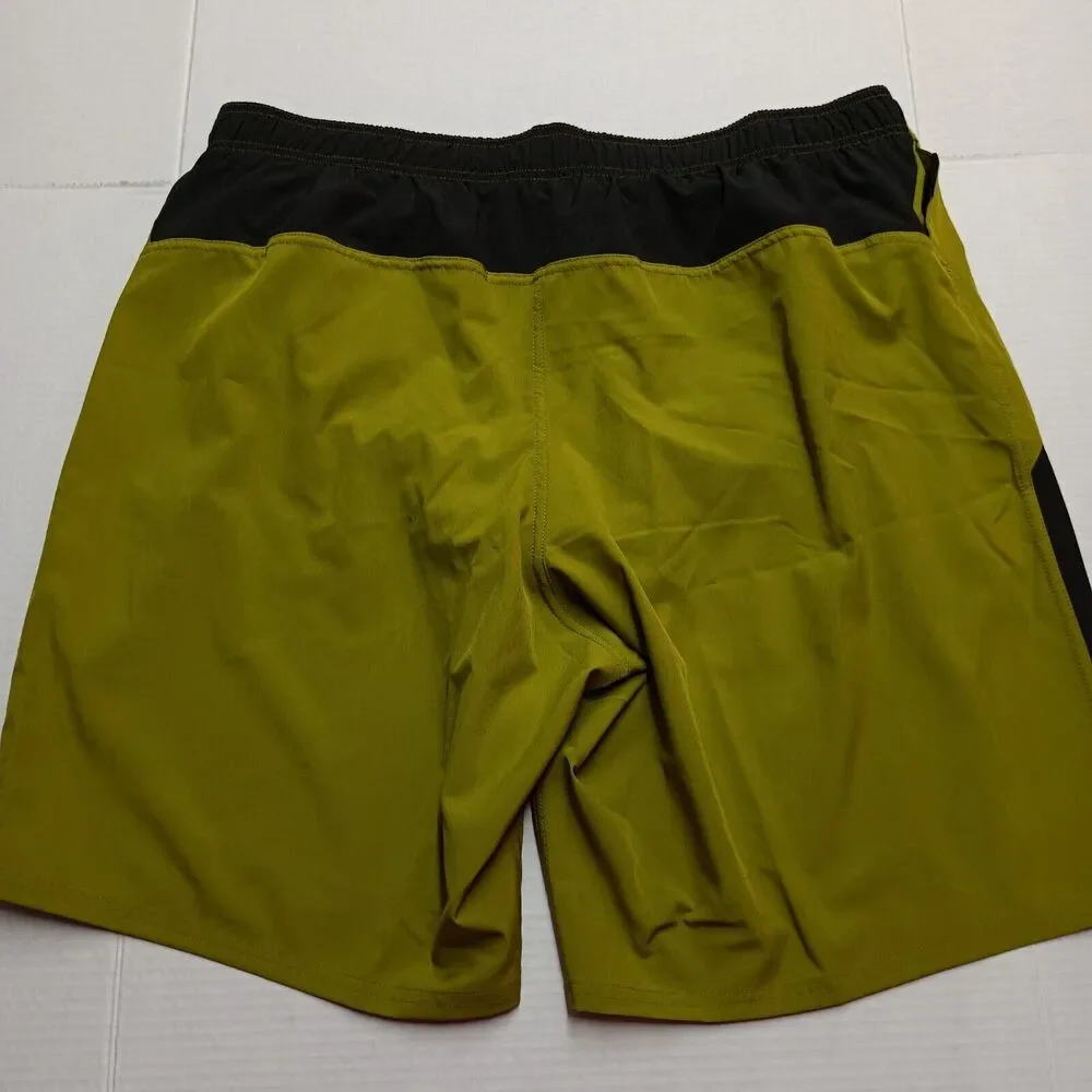 Nike Swim Men's Green Black 9in Volley Trunks‎ Size 2XL XXL NESSA482-314